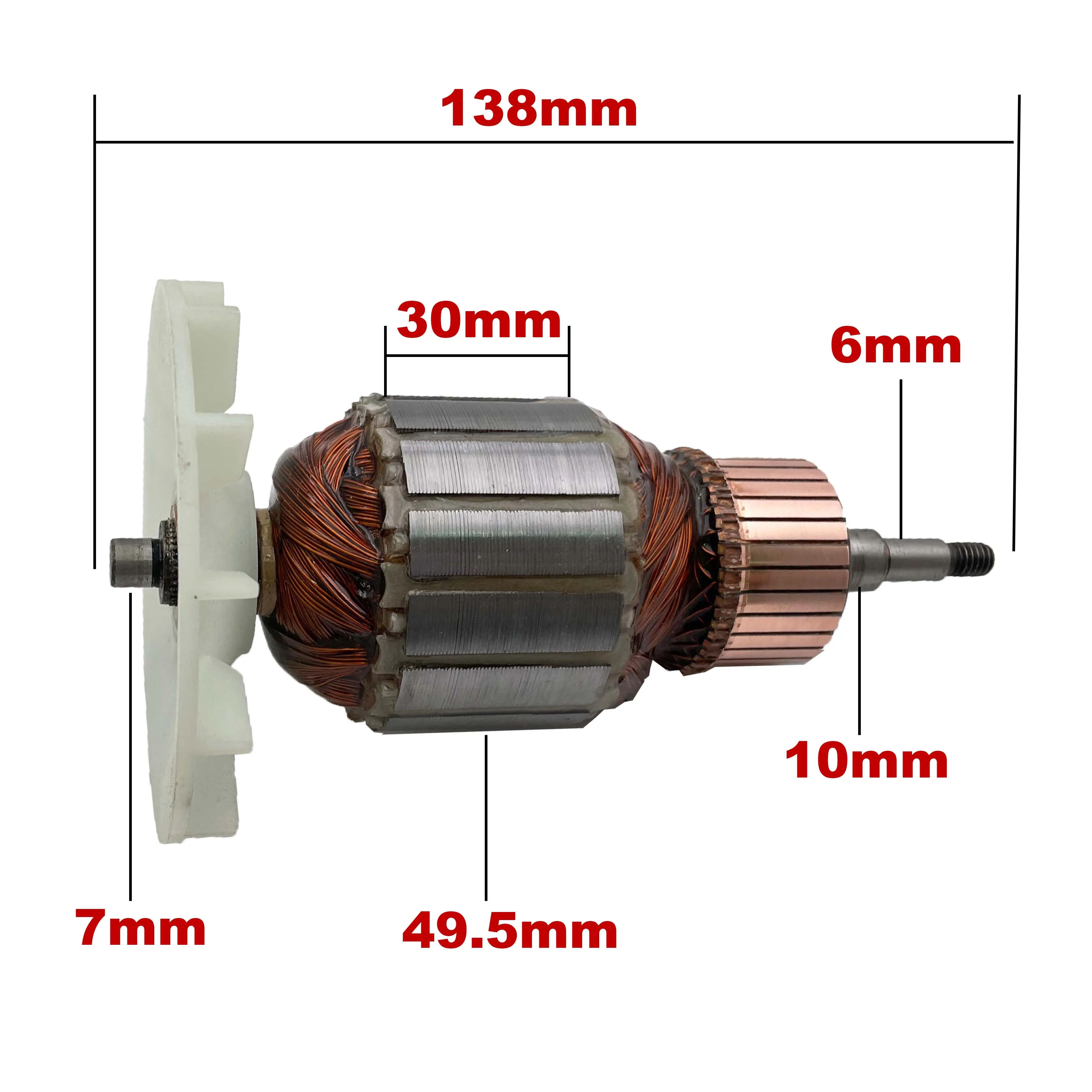 AC220V-240V المحرك الدوار مرساة لاستبدال ماكيتا حزام ساندر 9404 9920 9903