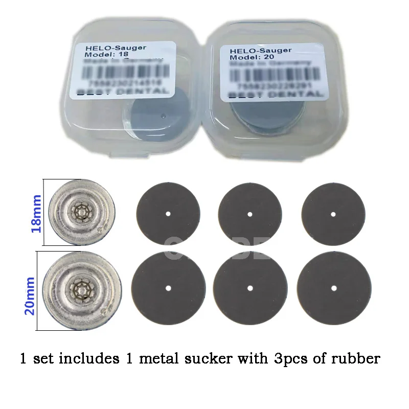 

1 set Dental Lab materials Dental Sucker Denture Plate Retention For Full Upper Denture Acrylic Partial Denture