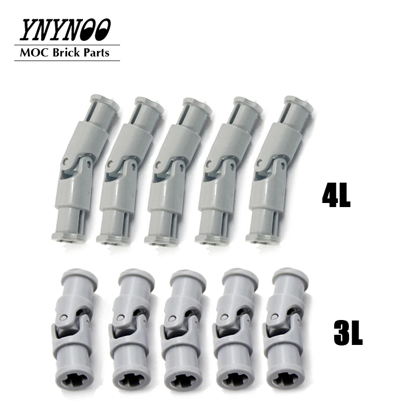 10Pcs/lot High-Tech Universal Joint 3L 61903 4L 9244 [Complete Assembly] 9244194 MOC Building Blocks Bricks Parts DIY Toys