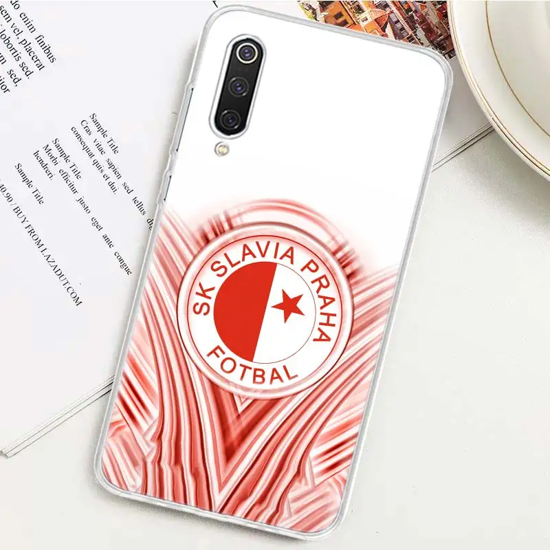 Sk Slavia Praha Czech Republic Phone Case For Xiaomi 13 Mi 11 10 Ultra 12 Lite 5G 12X 12T 11i 10T 11T Pro 9 9T 8 6X 5X Cover Sof