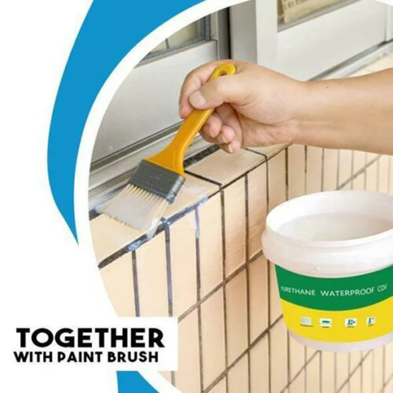 Innovative Sealer Mighty Paste Polyurethane Waterproof Coating for Home House Bathroom Roof GK99