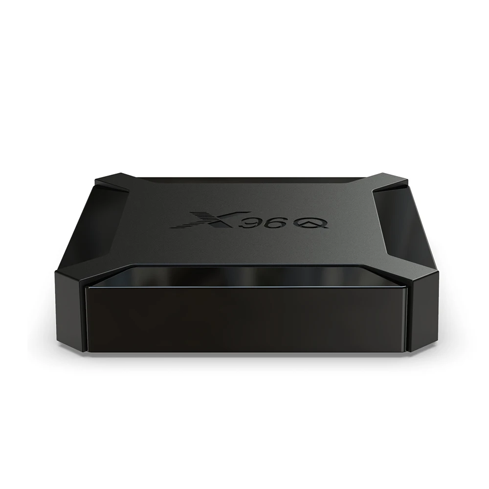 Hot X96Q Android 10.0 Fast Smart TV BOX 2GB 16GB Allwinner H313 Quad Core 4K VS X96 Mini Set top box fast shipping