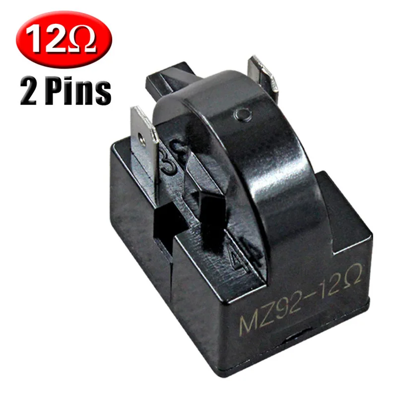 1PC 2PIN 端子 12 オーム冷蔵庫コンプレッサー PTC スターターリレー部品冷蔵庫部品家庭用キッチン 220V