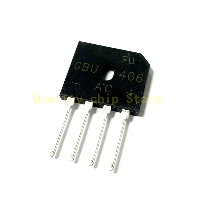 10PCS GBU406 GBU408 GBU410 GBU606 GBU608 GBU610 GBU806 GBU808 GBU810 GBU1010 GBU1510 GBU2510 Diode Bridge Rectifier