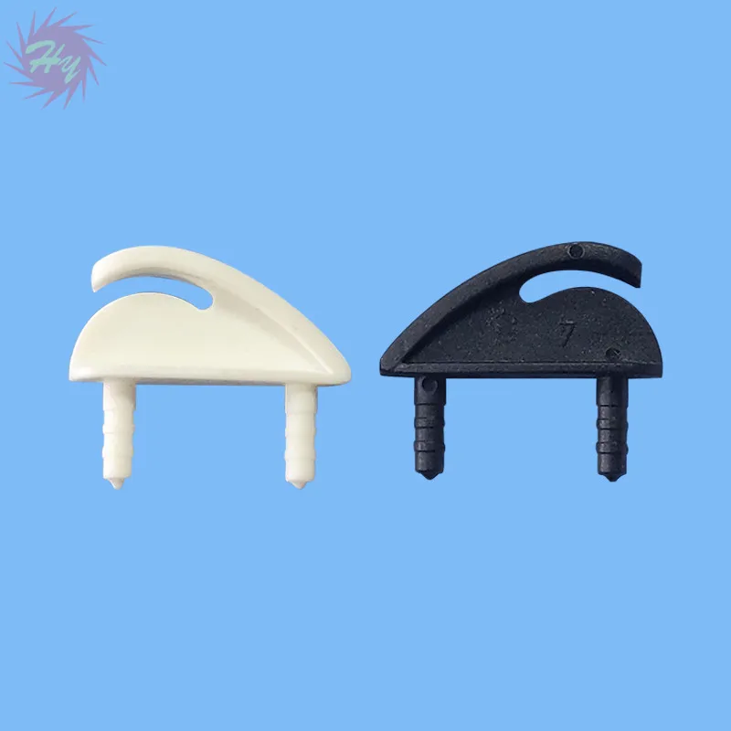 20 Pcs  Nylon Control Horn Wing Tip Protector Protecting Corner For RC Aircraft Model Accessories Replacement Color White &Black