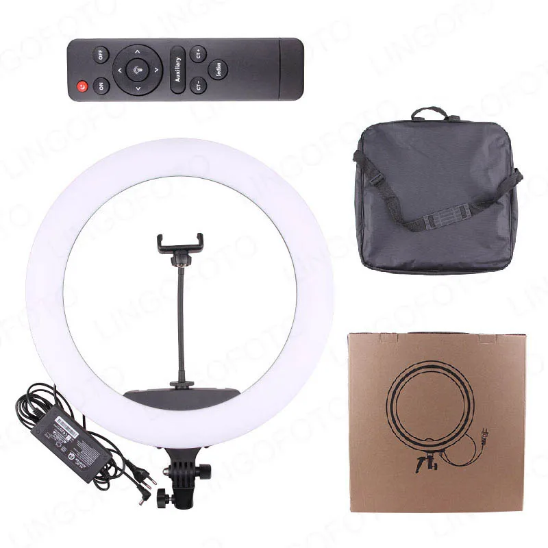 18-inch Led Ring Light Dimmable LED Ring Light 416PCS LED Bead 65W UC9781