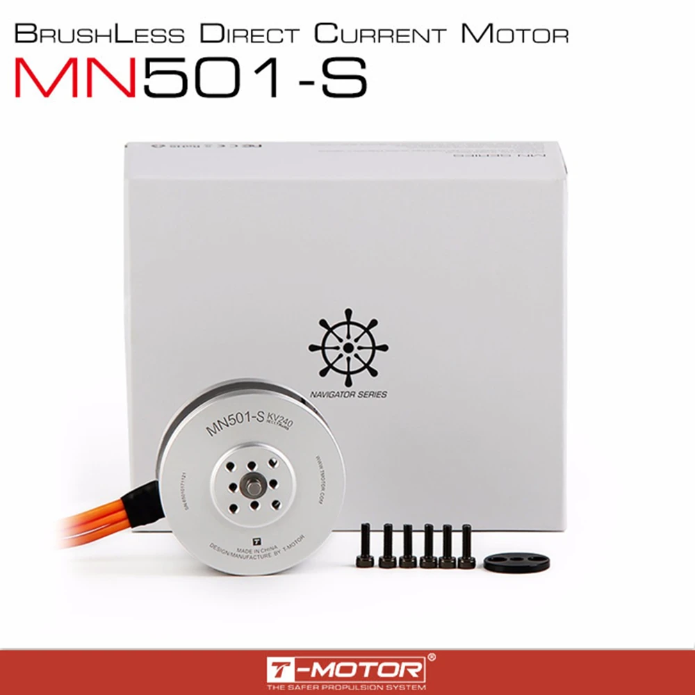 

T-Motor MN501-S KV240 KV300 KV360 Brushless Waterproof Motor For Multirotor Copters RC Drones