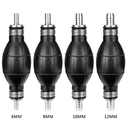 6mm/8mm/10mm/12mm mão bomba de combustível linha de borracha de alumínio mão primer bulbo diesel de transferência de óleo de gasolina para o barco do carro marinho de popa