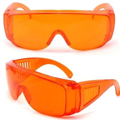 

445 nm nano orange orange lenses double frequency YAG laser protective glasses laser goggles