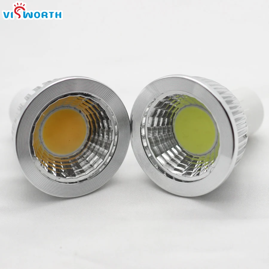 GU10 LED 9W 12W Kısılabilir Led Spot Alüminyum Gövde Lampada Led Ampul 9W 12W COB G5.3 E14 E27 LED Lamba AC 110V 220V 240V