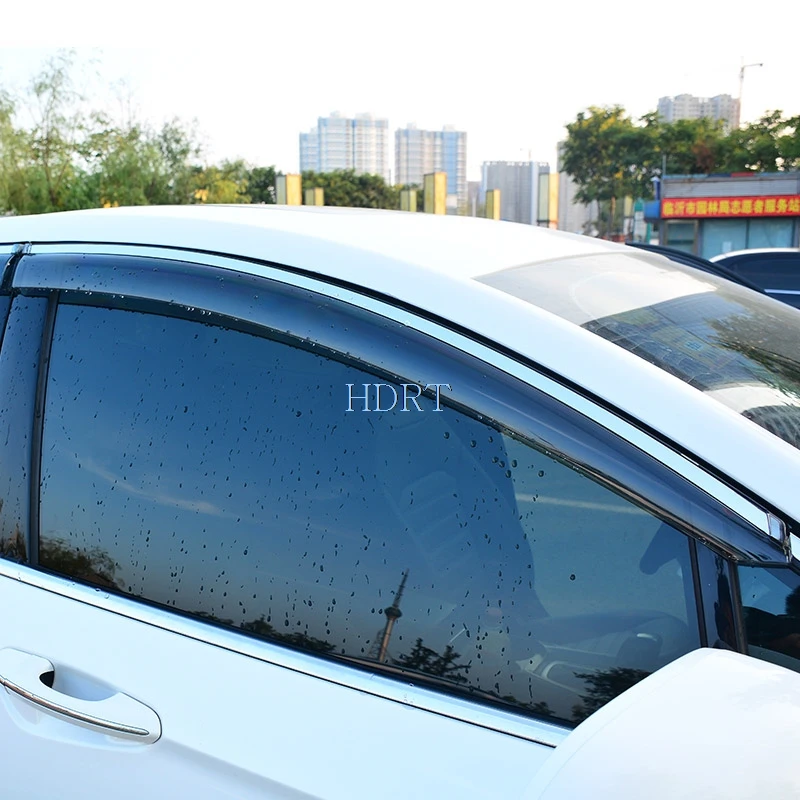 Car Styling Protector Decoration Accessories Window Visor Rain Guard Vent Sun Shade Deflector For Toyota Corolla Cross 2020 2021