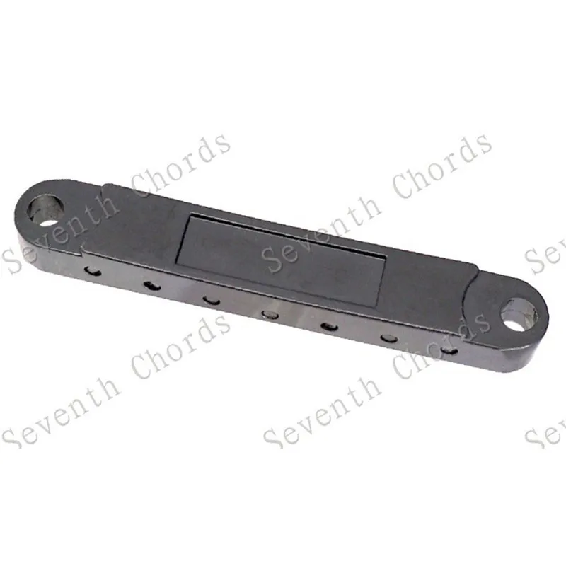 EIN Set 7 Saiten Brücke Und Saitenhalter Für E-gitarre Chrom Und Schwarz Für Wählen Musical Instrument Zubehör Teile – Detail 13
