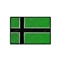 Cross Green 8X5CM