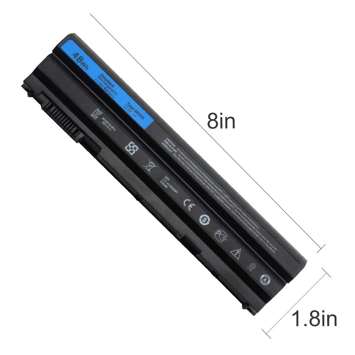 8858X E6420 Laptop Battery For Dell M5Y0X Latitude E5530 E6520 E6530 E6420 E5420 Inspiron 4420 5425 5420 7520 M421R N4720 N5420