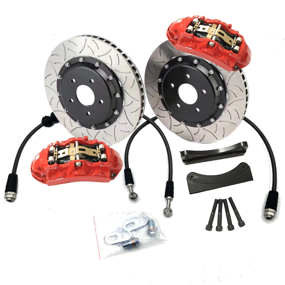 

Jekit RACING Car Brake Kit JK AMG6 Piston Red Brake Caliper 18 rim front wheel for Benz 2011