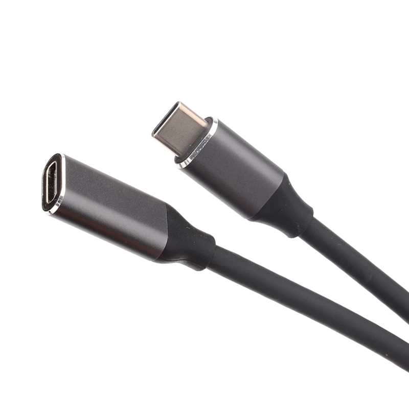 USB-C Gen1 Type-C USB 3.1 オス - メス延長ケーブル 0.2M 0.5M 1M データ & 60W 充電延長コード MacBook スイッチ電話用