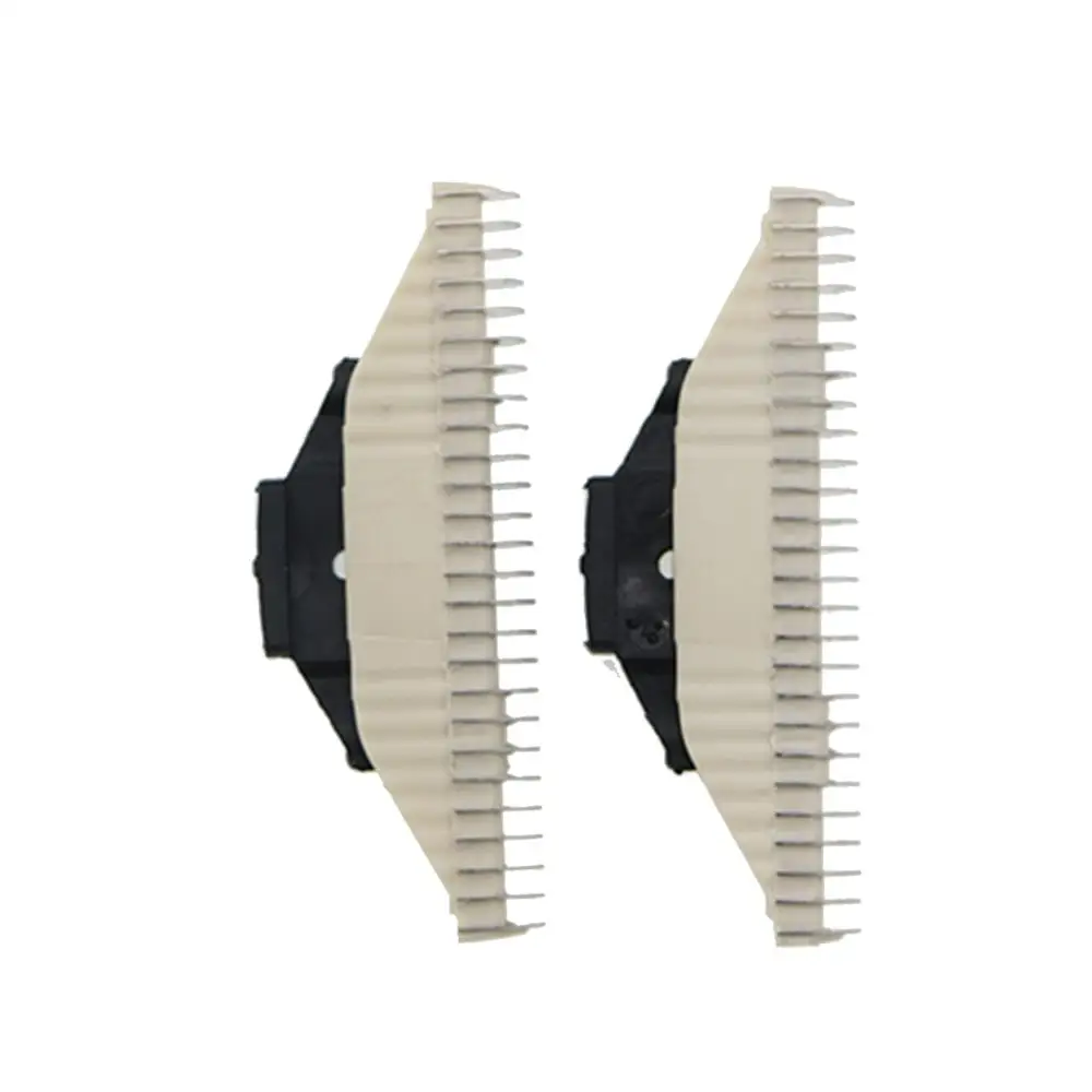 2 pçs aparador de cabelo cortador barbeiro cabeça para philips qc5550 qc5580 qs6140 qs6141 qs6160 qs6161 frete grátis