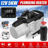 12V 5KW Gasoline Air Heater Water Heater With Remote Control LCD Switch Diesel Gasoline Universal for Cars Trucks