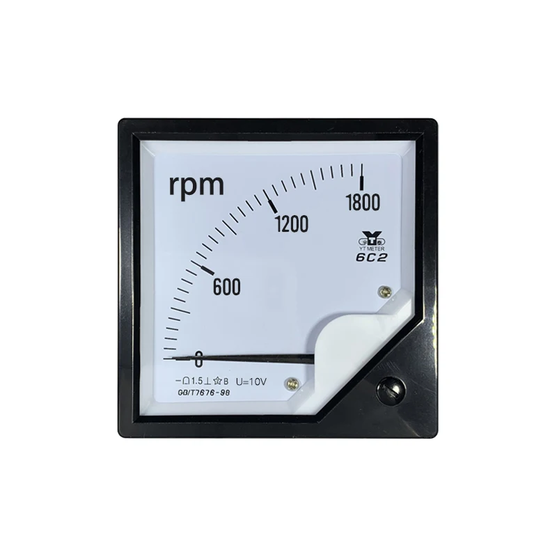 Imagem -06 - Tacômetro de Entrada 6c2 10v Conversor de Frequência dc 1500 Rpm 1000 Rpm 500 Rpm Medidor de Limite de Velocidade Velocímetro 300r