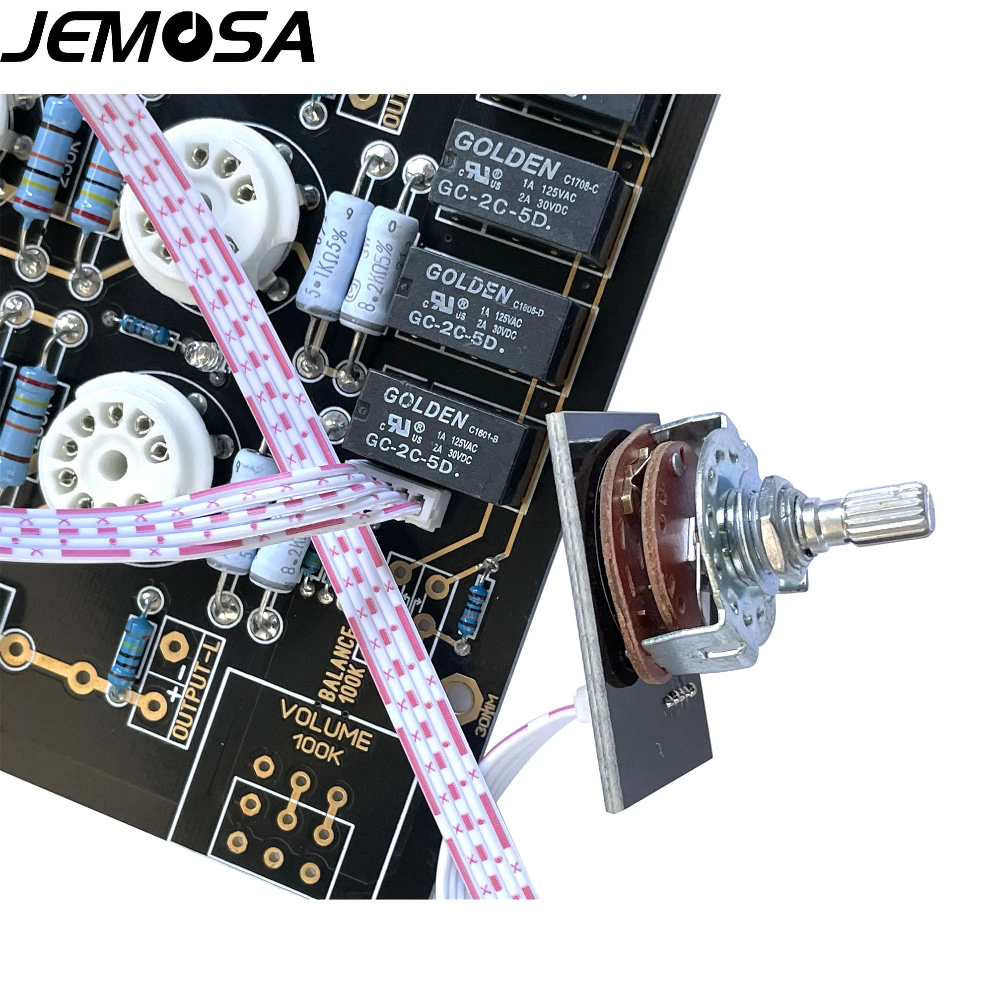 JEMOSA High-end Hi-Fi Valve Tube Phono Pre-Amplifier Stereo Preamp Board Perfect Reference KONDO AUDIONOTE M77 Circuit Board