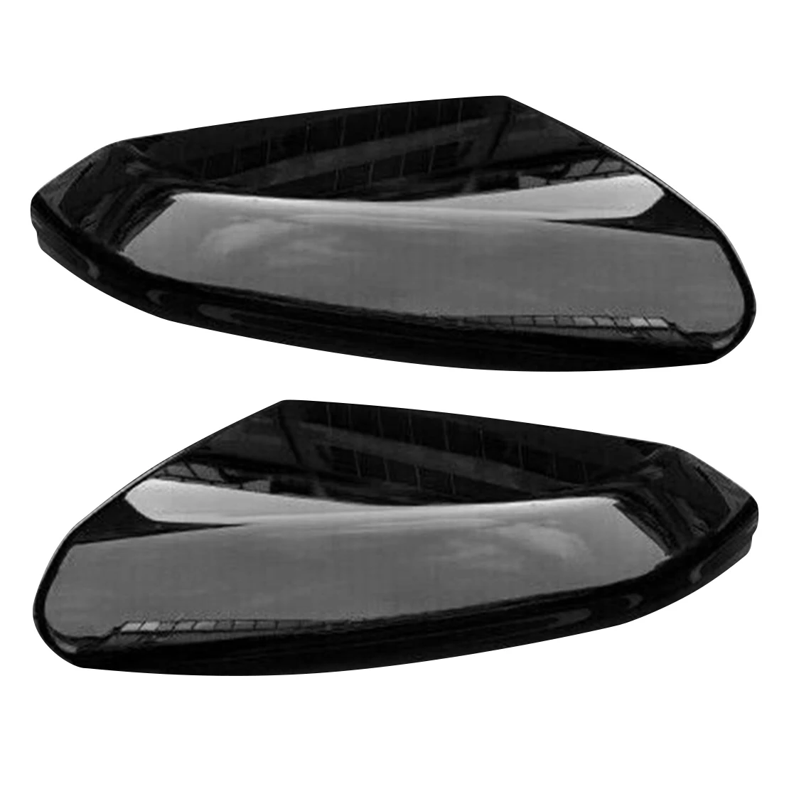 

76251TBAA11ZF 1 Pair Car Black Side Mirror Cap Cover 76201TBAA11ZF Fit For Honda Civic 10th 2016 2017 2018 2019 2020