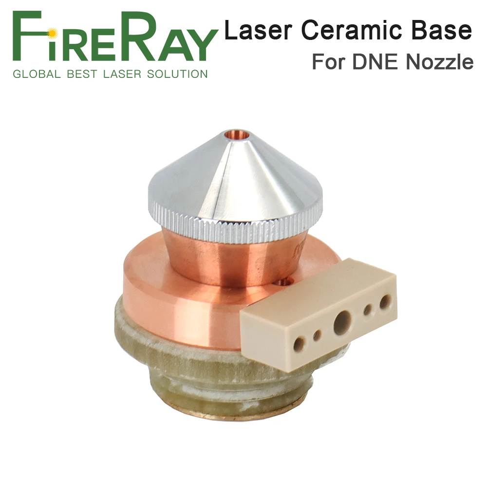 FireRay D26.6mm H14.5mm Laser Ceramic Base Part Imported DNE Insulation Ring Laser Head Ceramic Body for OEM DNE Laser Nozzle