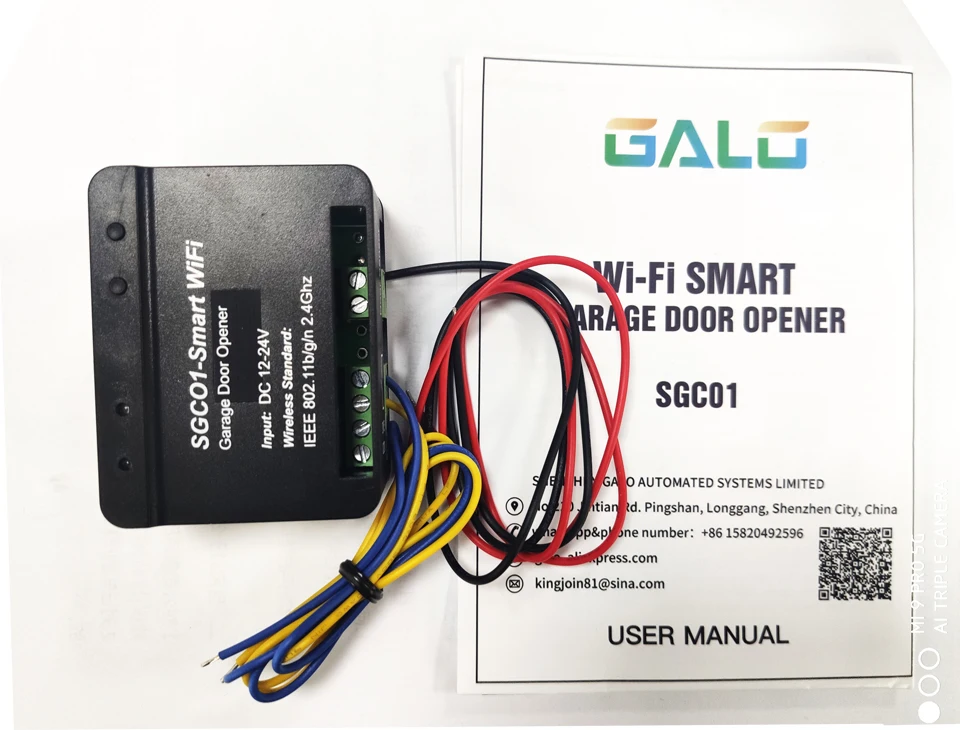 Newest Release Garage Door Opener Wifi Smart Receiver Use For Galo Brand Swing Sliding Gate Opener TX Car