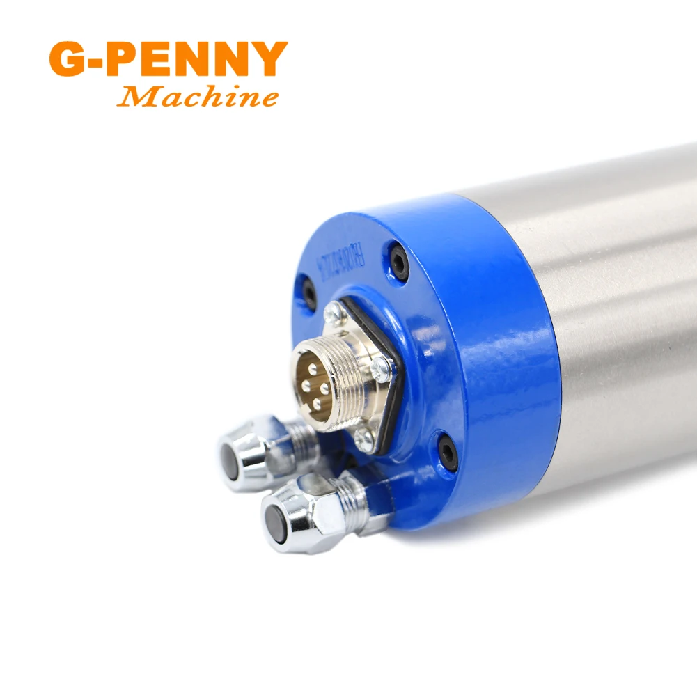 G-Penny 110V/220V 800W ER11 CNC Spindle Motor Water Cooled 24000rpm 65X200mm 0.8kw 400HZ for CNC Milling Machine Wood Working