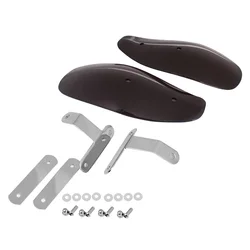 Motorcycle HandleBar Windshield Hand Guard Protector Wind Deflector Shield For Harley Touring Honda Choppers Crusiers Custom