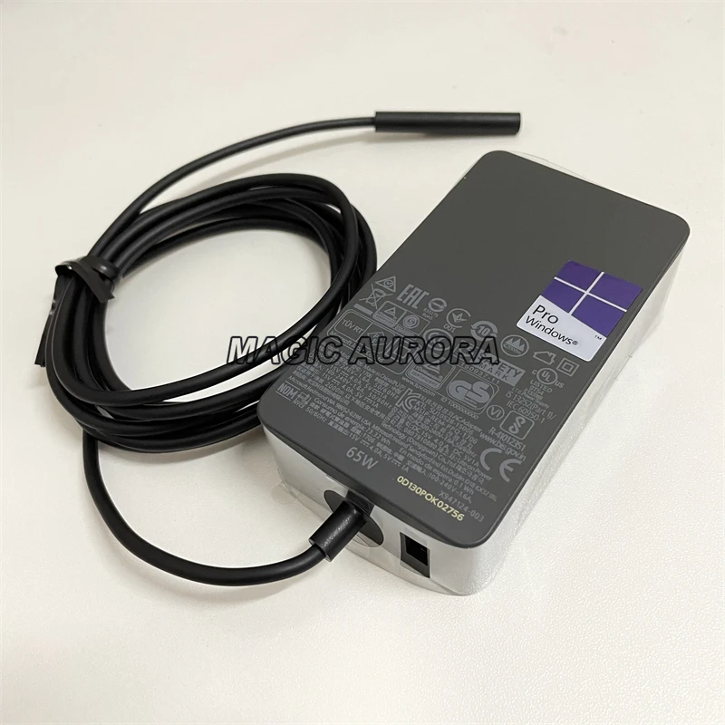 Genuine For Microsoft surface book pro3 pro4 pro 5 pro 6 pro7 15V 4A 5V 1A DC Adapter Fast Charger 1706 Laptop Power Supply 65W