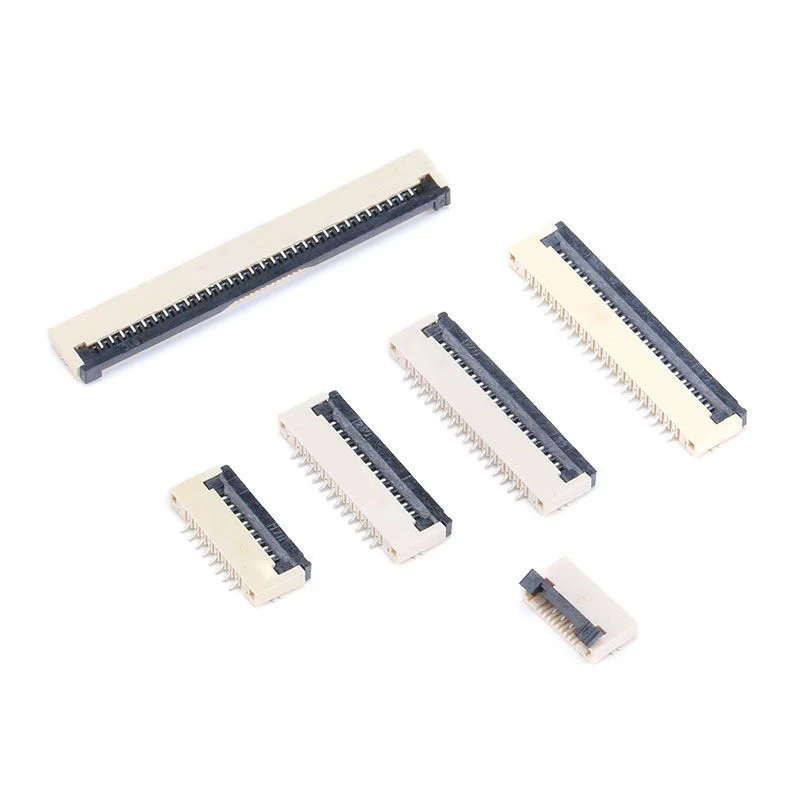 10pcs FPC clamshell bottom connection 4/6/8/10/16/18-30P pitch 1.0MM flat cable connector