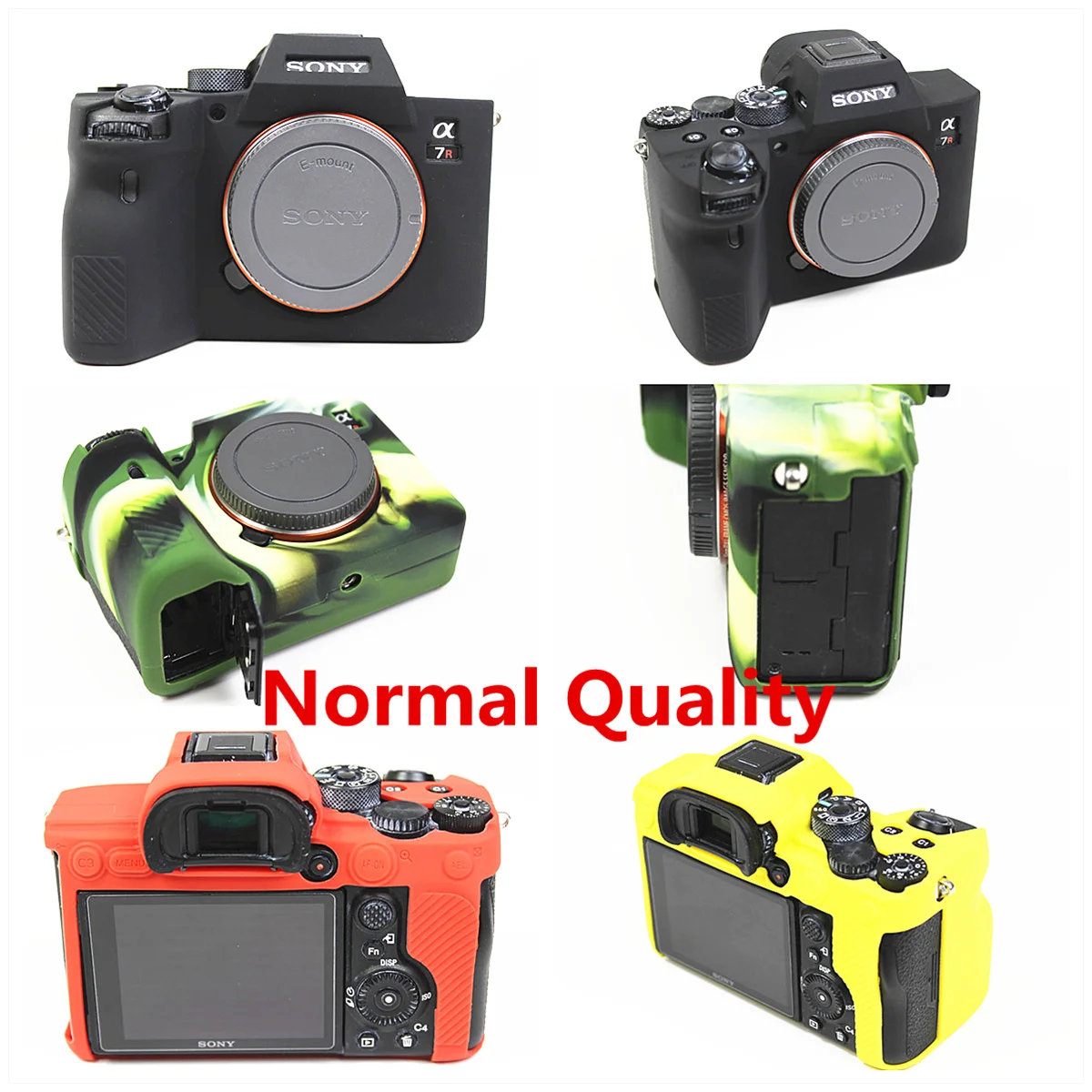 A7R V IV Gummi Silizium Fall Körper Abdeckung Protector Haut für Sony A7R5 A7R4 / ILCE 7RM4 ILCE-7RM4 A7R4A Kamera weichen