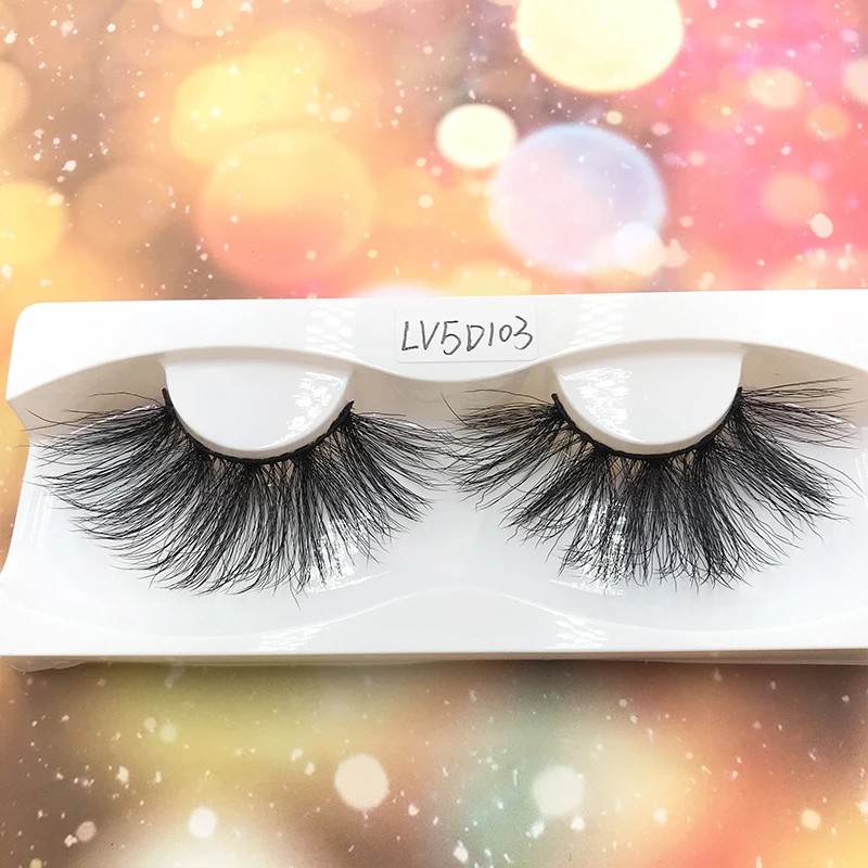 30MM Faux Mink Eyelashes 5D Lashes Thick HandMade Full Strip Lashes Cruelty Free wholesales 20pcs per lot