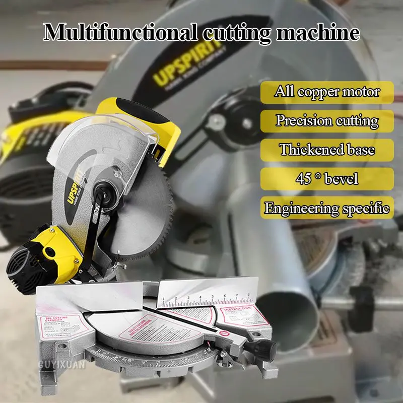 

10Inch Multi-function Metal Aluminum Cutting Machine Aluminum Sawing Machine Woodworking Cutting Miter Saw Sliding Table Saw