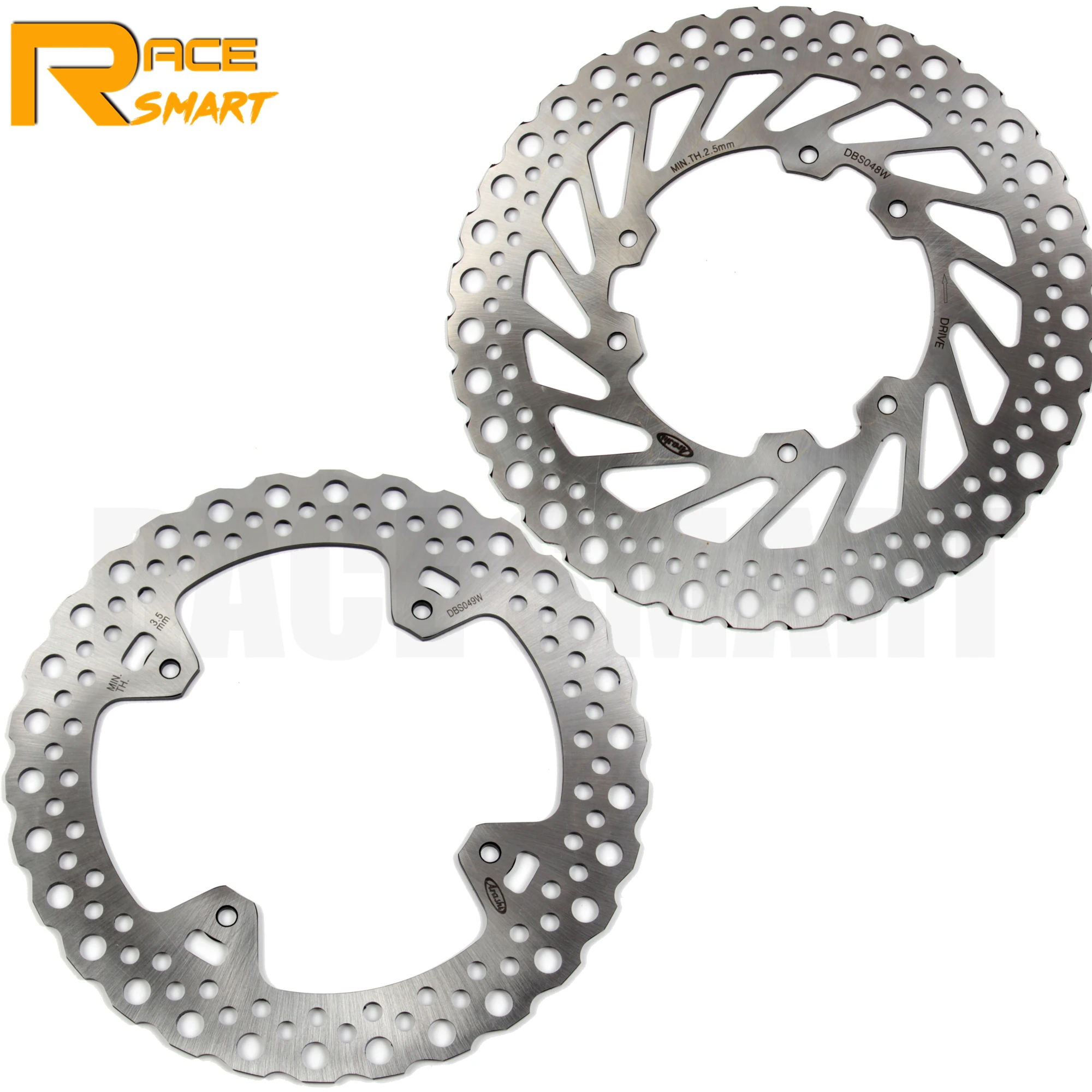 

Передний и задний тормозной диск CNC для мотоциклов HONDA CR E125 125E 2002-2008, тормозные диски для мотоциклов CR 125R 2003 2004 2005