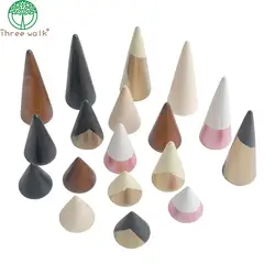 Ring Cone Set Wood Mother's day gift Jewelry Display Ring Organiser Ringorganiser Christmas Gift