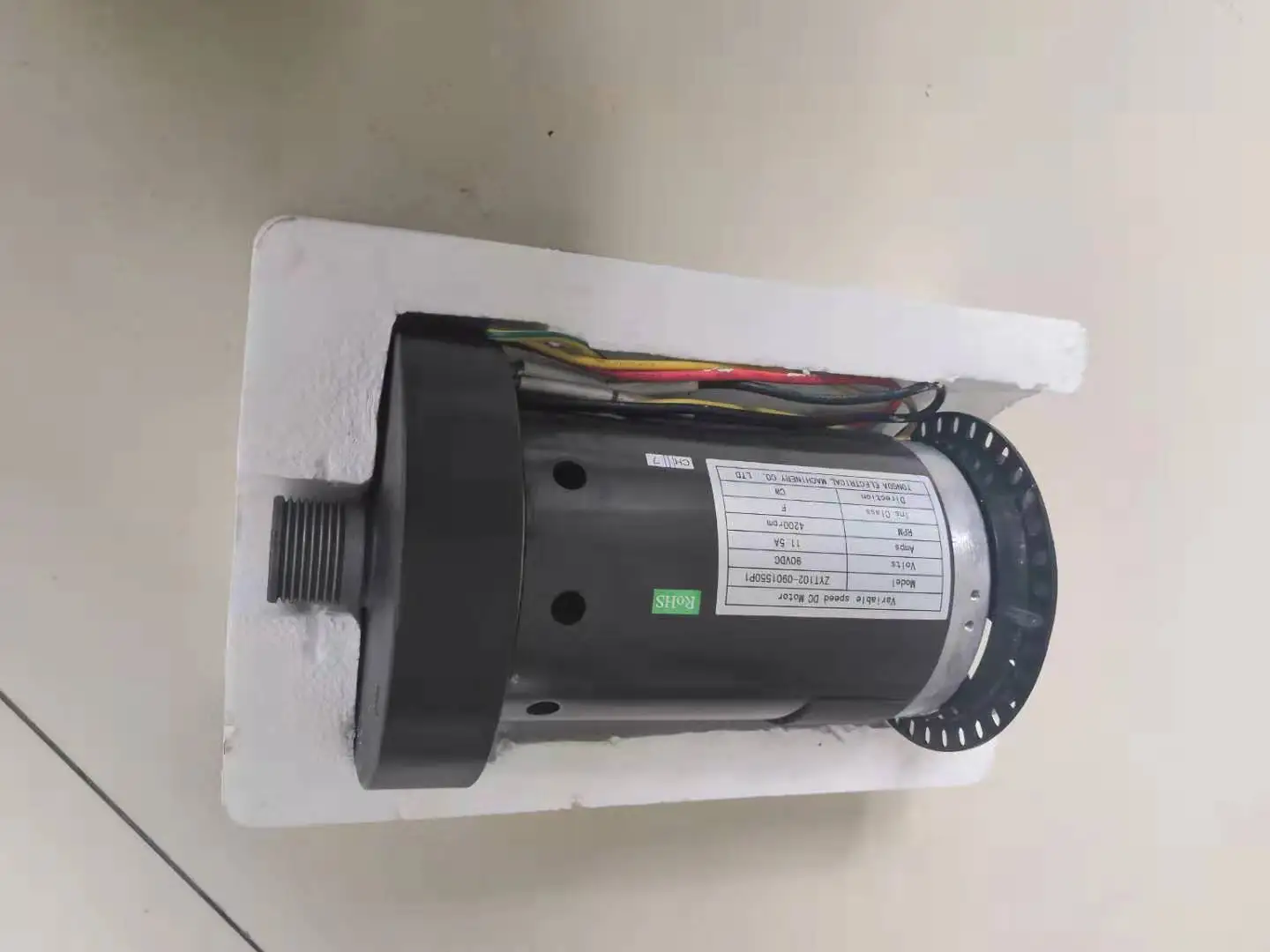 1-5HP تيار مستمر محرك مشاية محرك عام موتور موتور تيار مباشر محرك DC90V DC180V المحرك