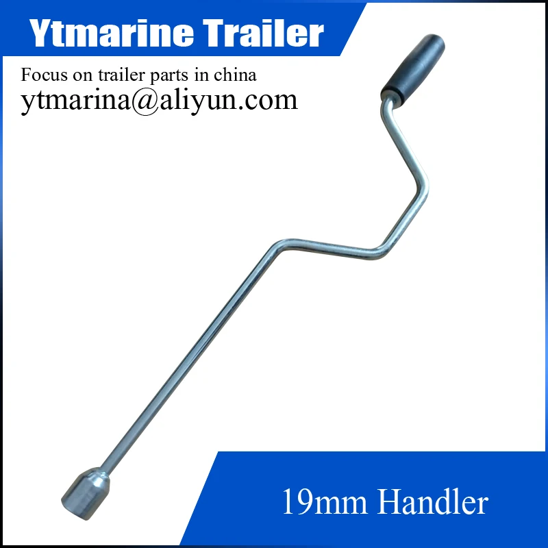 Trailer jack parts accessories,Trailer Jack Handle 19mm CRANK HANDLE Camper Stabilizer Tool Lift Hex Head