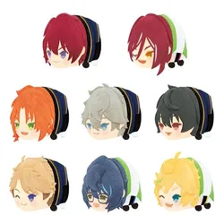 Stuffed Anime Ensemble Stars Plush Doll Pendant Toys Sakuma Ritsu Sakasaki Natsume Tsukinaga Leo Crouching Doll Backpack Pendant