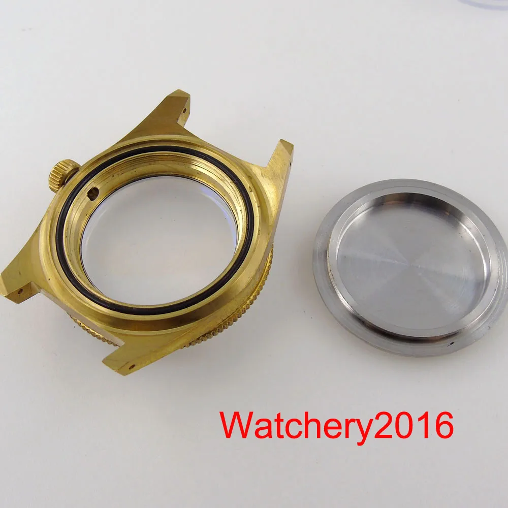 41mm 62MAS Real Solid CUSN8 Bronzed Automatic Dive 300M Waterproof Watch Case fit NH35A NH36A