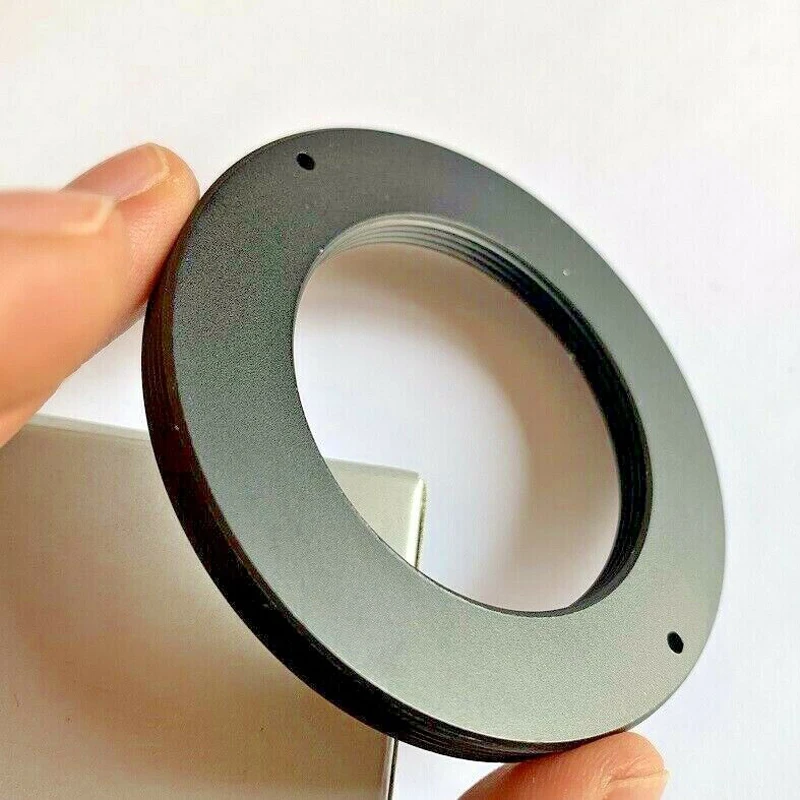 ProScope New M65 x1 to M42 X1 Camera Lens Mount Adapter for Helicoids Flat 65mm-42mm Metal