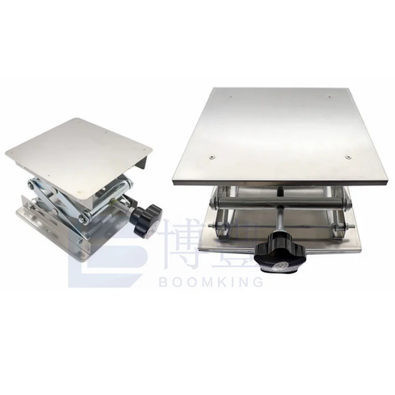 

25*25/30*30 CM Stainless steel table,Lab-Lift Lifting Platforms Jack Scissor Stand Rack laboratory instrument