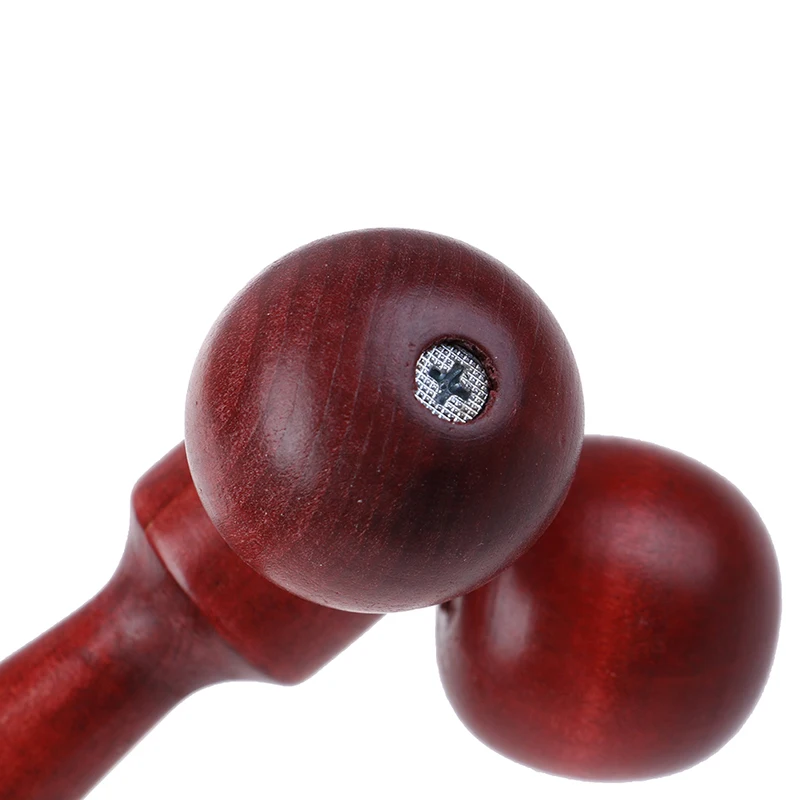 Wooden Eye Face Roller Health Care Massager Primary Wood Color Relaxing Neck Chin Slimming Face-lift Massage Tool High Quality