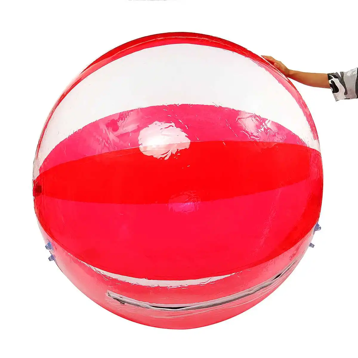 Boule de marche pour l'eau, jouets aquatiques, boule de danse, boule transparente, gonflable, 1.5/1.8/2M