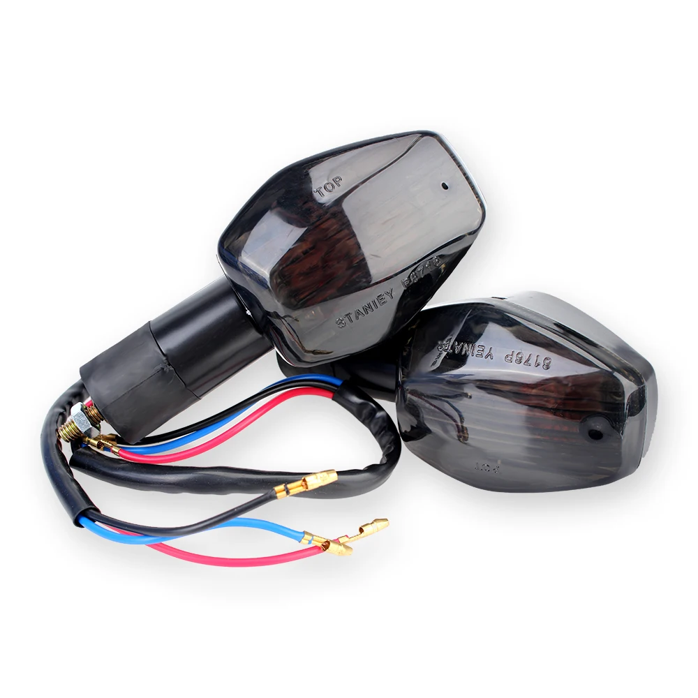 Motorcycle Turn Signal Lights For HONDA CB400 VTEC3 CBR600 F5/CBR1000 Indicator Blinker Front Rear Lights 1Pair LED Signal Lamp image 5