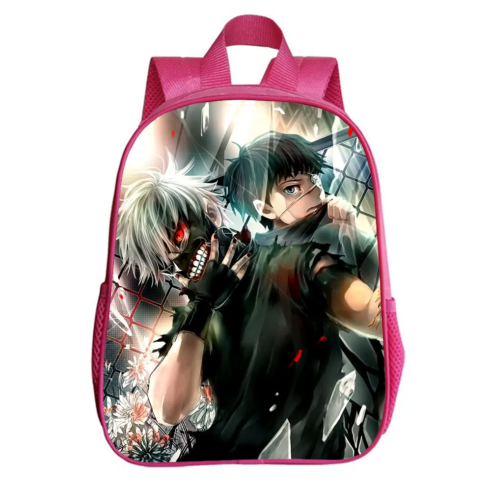 Pikurb Anime Tokyo Ghoul Backpack Kaneki Ken Kindergarten Fashion School Bag Travel Notebook Backpack Students Bag Gifts