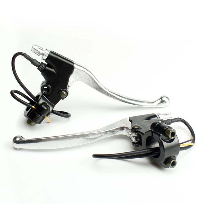 New 1 Pair Electric Bike Brake Lever Bicycle Handle Brakes Cut-Off Brake Levers Cycling Parts for Electric Bike Scooter