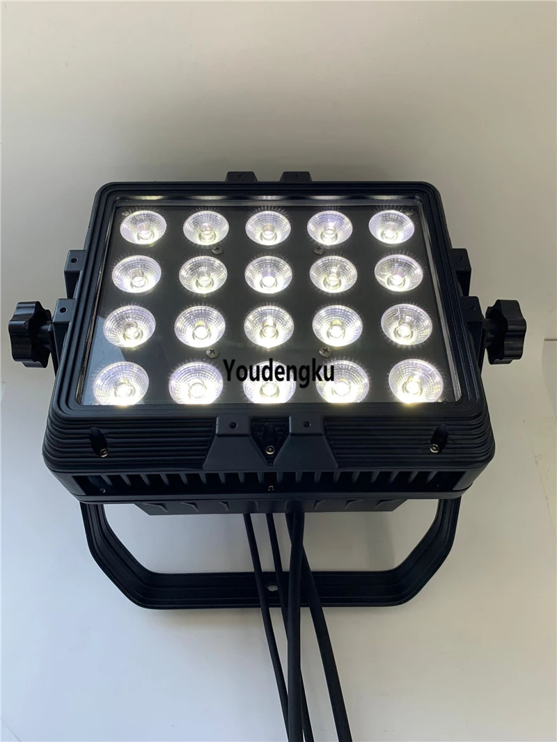 8 pieces IP65 LED City Color Outdoor 20x18w RGBWA UV 6in1 waterproof stage wedding bar wall washer led dmx light