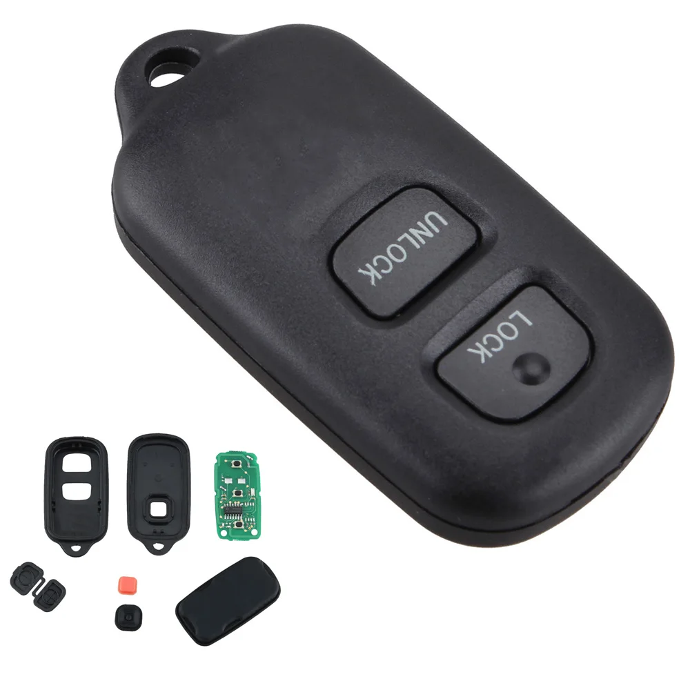 

Keyless Entry Car Remote Key Fob Replacement HYQ12BBX Fit for Highlander / Tundra / Toyota / Echo / RAV-4 / Prius 2001-2007