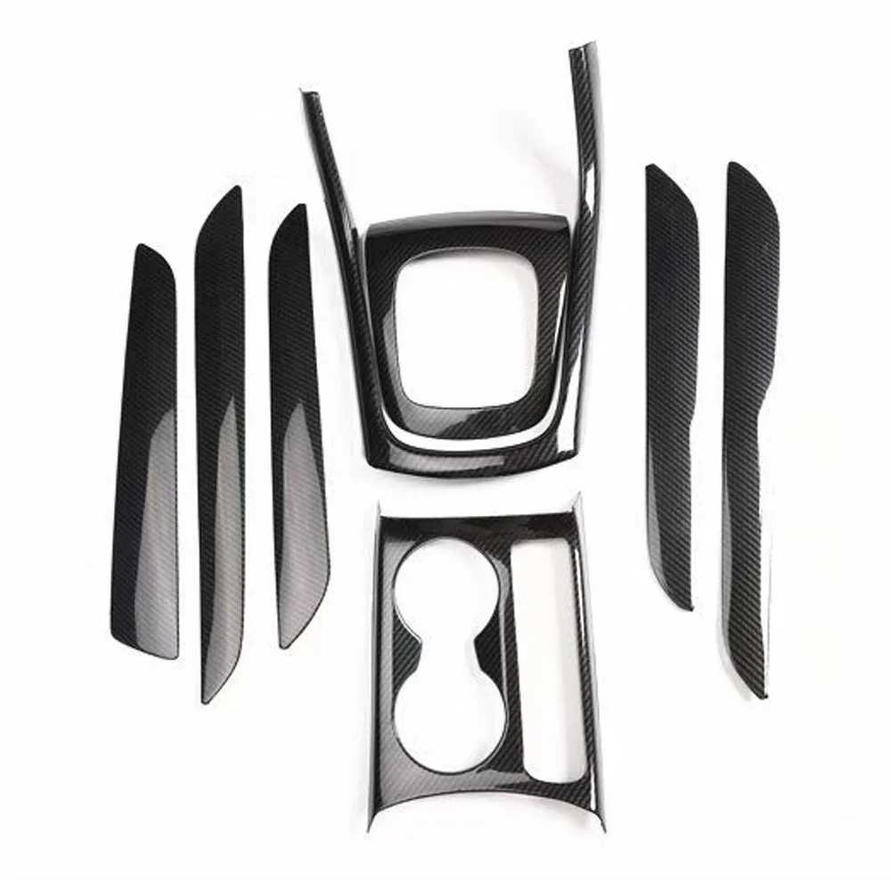 

For Audi Q3 2013-2018 Right Hand Drive Car Interior Gear Shift Panel Frame Water Cup Door Panel Strips Trim Auto Styling